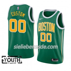 Kinder NBA Boston Celtics Trikot 2018-19 Nike Grün Swingman - Benutzerdefinierte